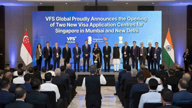 VFS Global Launches Two Visa Centers for Singapore in India